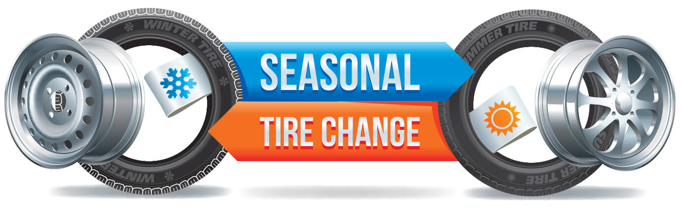 Seasonal tire change