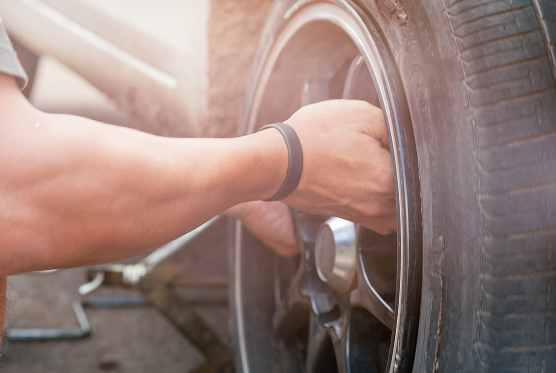 types of tire damage