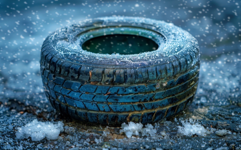 dark-moody-abstract-background-featuring glossy car tire protector textures shades